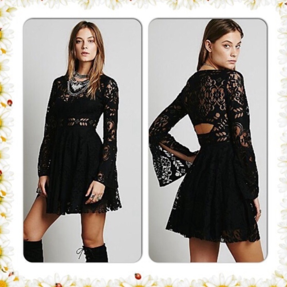 Free People Lace Lovers Dress